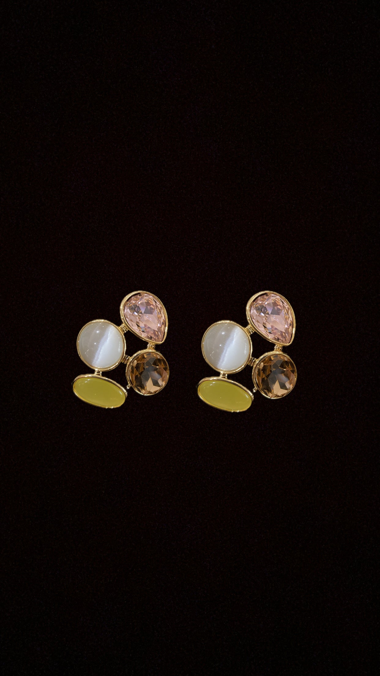 Gem garden studs