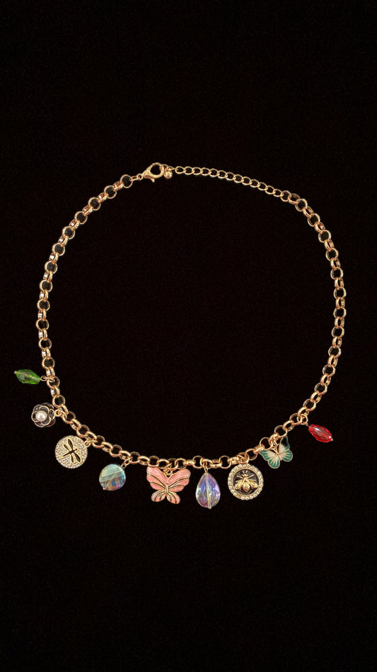 Butterfly charm necklace (Copy)