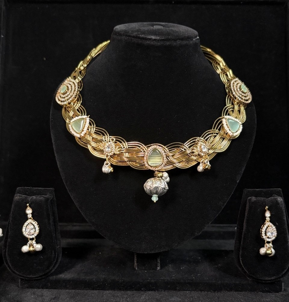 Wired Hasil with Stones – Where Tradition Meets Bold Artistry