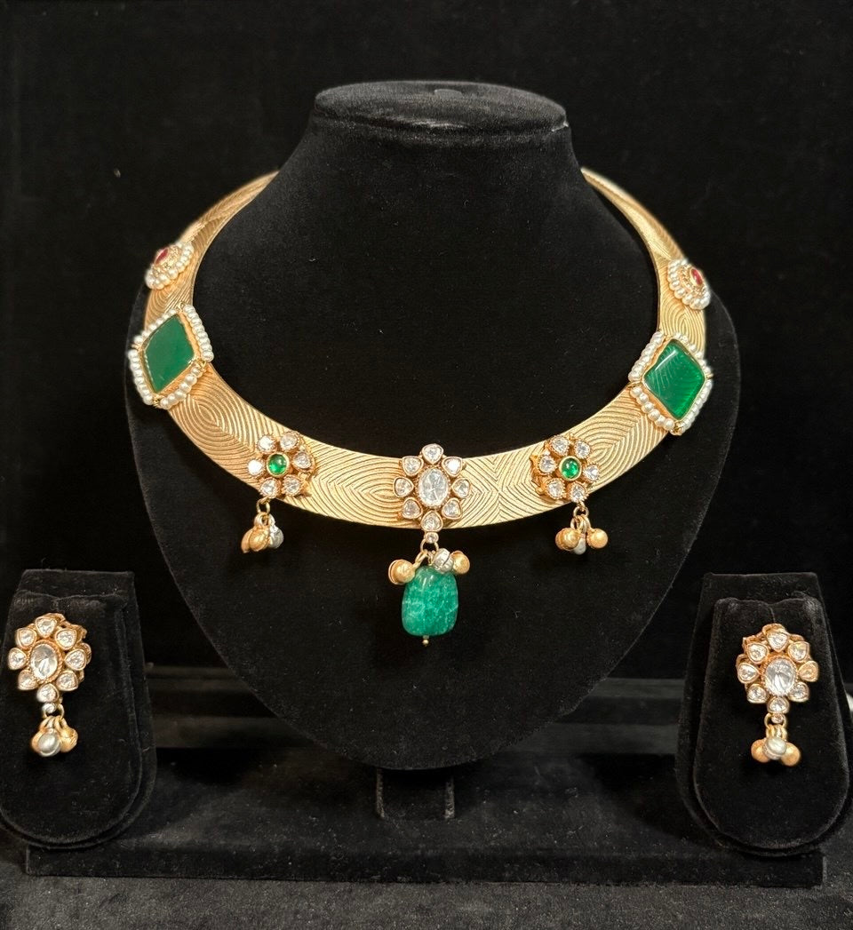 Polki Hasli – Timeless Royalty with Sparkling Brilliance